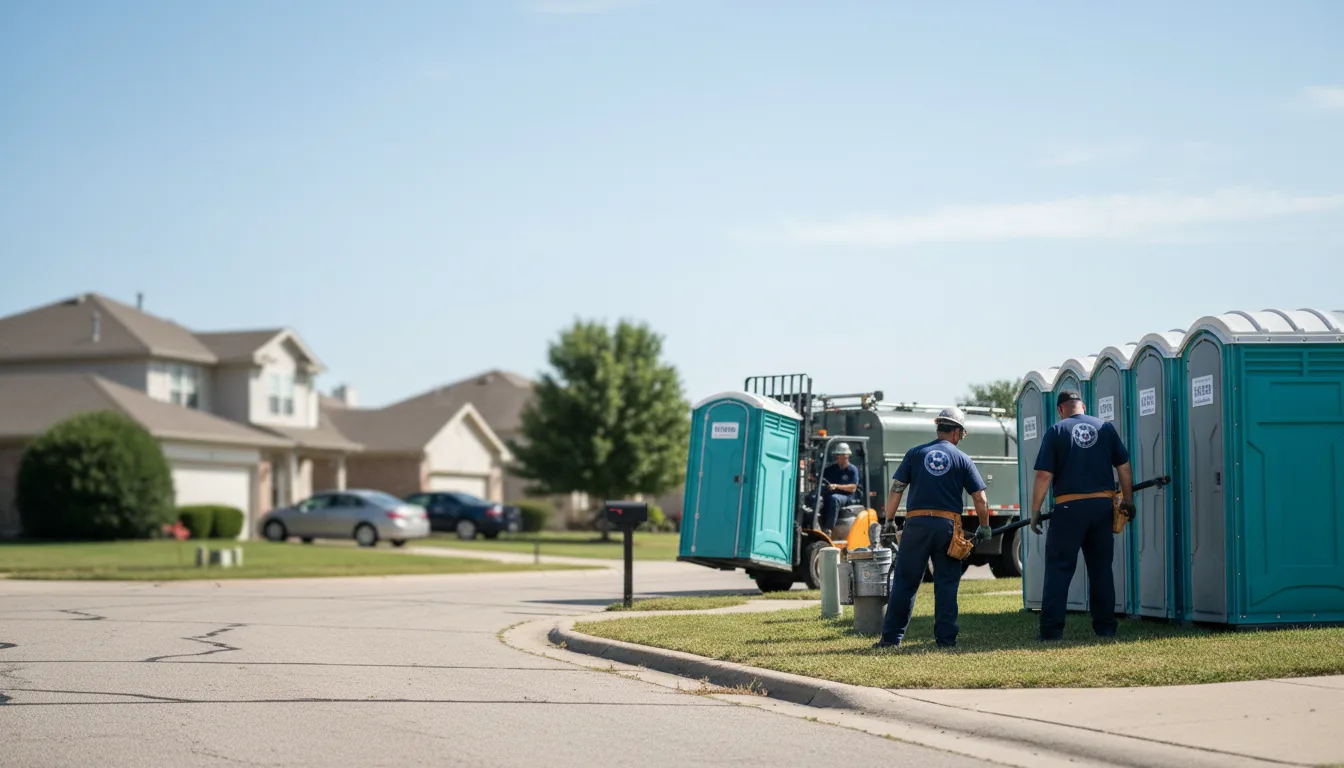 Porta Potty Rental in Pocasset, OK near me